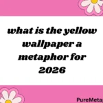 what is the yellow wallpaper a metaphor for