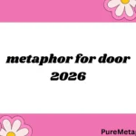metaphor for door