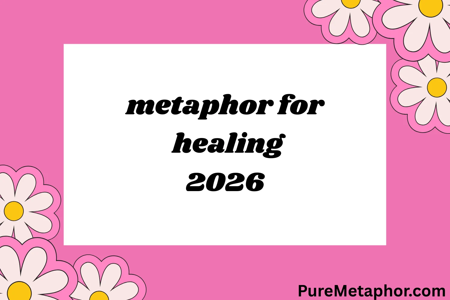 metaphor for healing