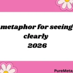 metaphor for seeing clearly