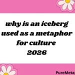 why is an iceberg used as a metaphor for culture