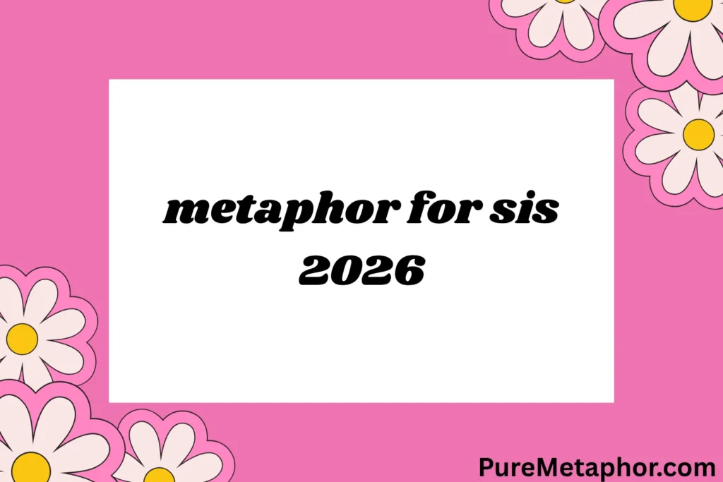 metaphor for sis