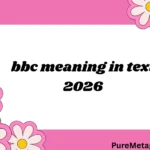 bbc meaning in text