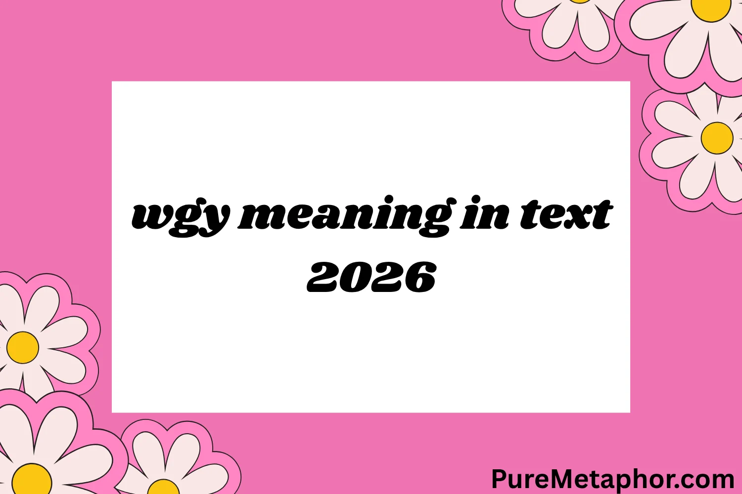 wgy meaning in text