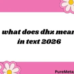 what does dhz mean in text