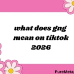 what does gng mean on tiktok