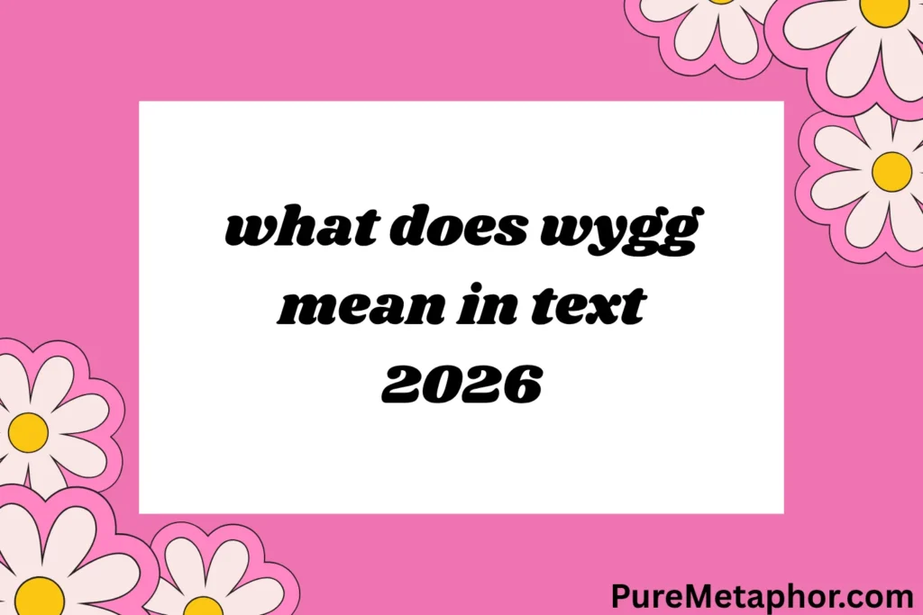 what does wygg mean in text